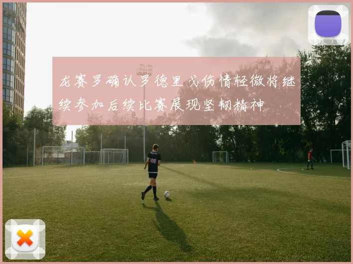 龙赛罗确认罗德里戈伤情轻微将继续参加后续比赛展现坚韧精神